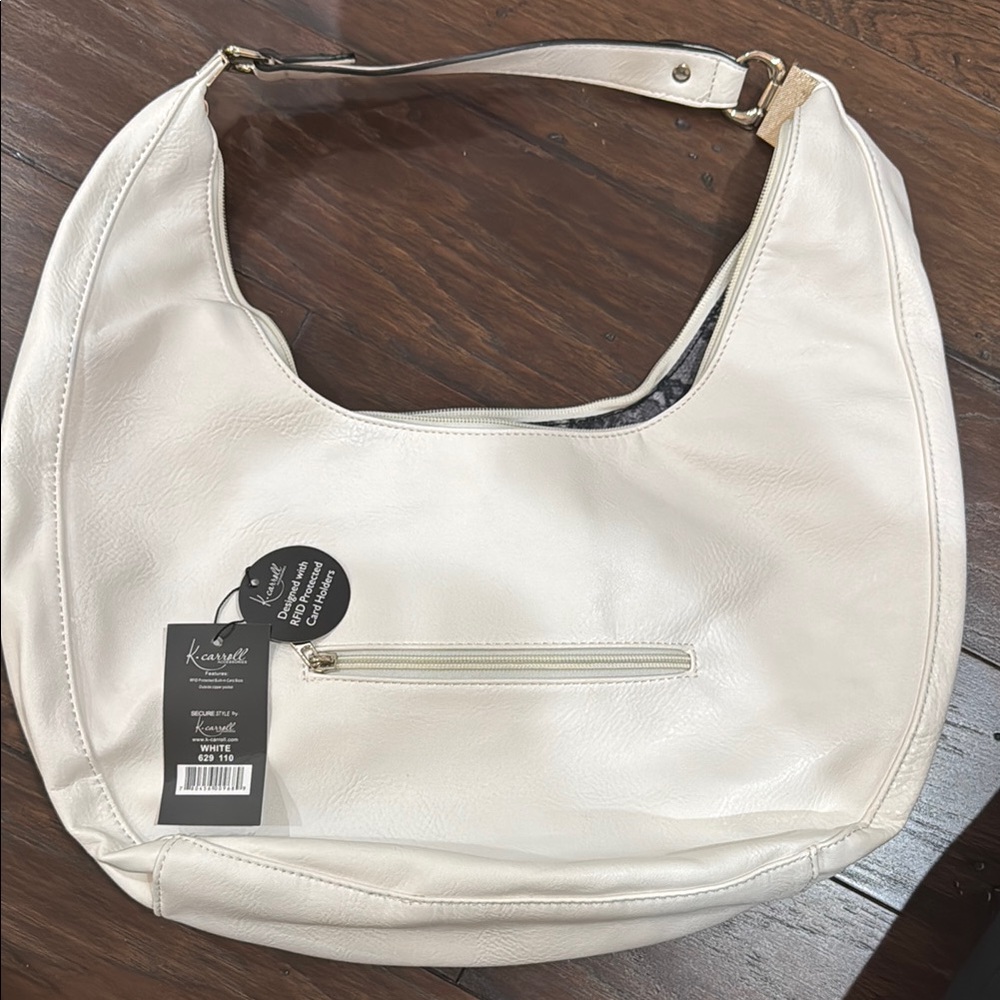 White Hobo Bag